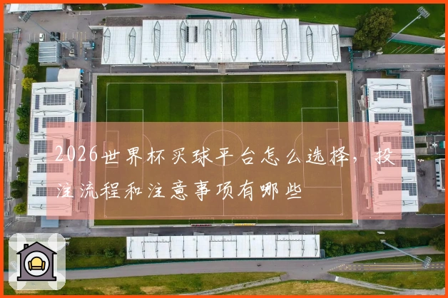 2026世界杯买球平台怎么选择,投注流程和注意事项有哪些